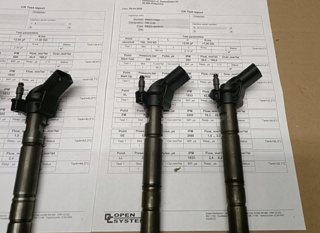 Форсунки електромагнітні 0445117045 BOSCH