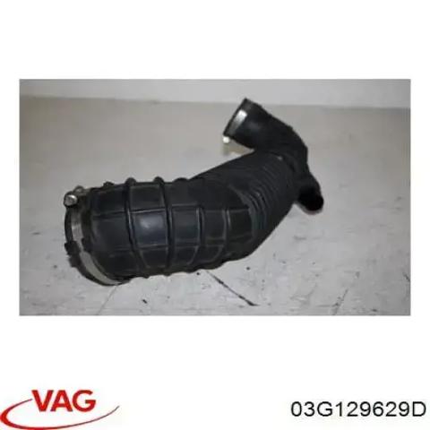 Патрубок повітряний, вхід в турбіну (наддув) 03G129629D VAG