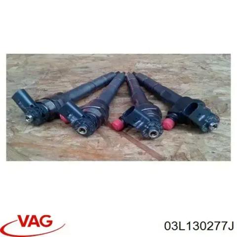 Форсунка дизельна в зборі, розпилювач + тримач 03L130277J VAG