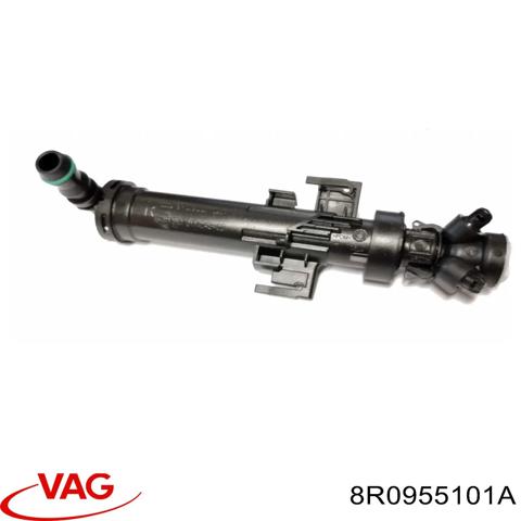 Тримач форсунки омивача фари, підйомний циліндр 8R0955101A VAG