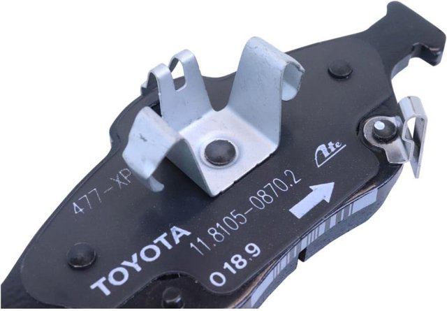 Колодки гальмівні дискові комплект 044650D120 TOYOTA