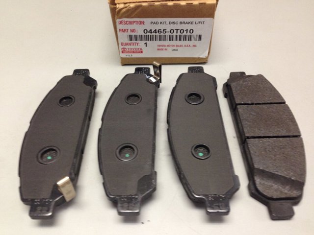 Тормозні колодки 044650T010 TOYOTA