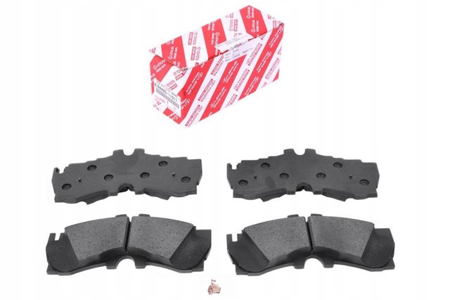 Колодки гальмівні дискові комплект 0446511011 TOYOTA