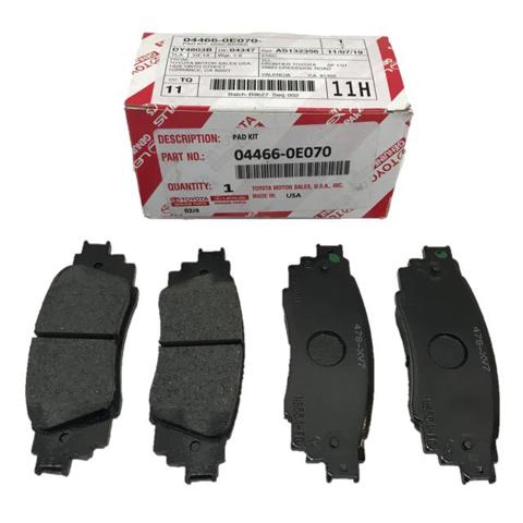 Задні гальмівні колодки 044660E070 TOYOTA