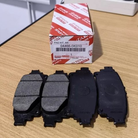 Комплект задніх колодок 044660K010 TOYOTA