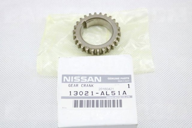 Зірочка приводу коленвала двигуна 13021AL51A NISSAN