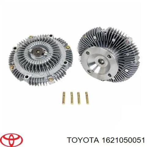 Вискомуфта, вязкостная муфта вентилятора охолодження 1621050051 TOYOTA