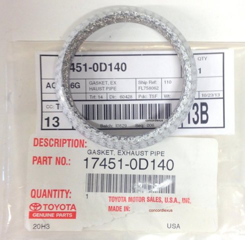 Прокладка штанів 174510D140 TOYOTA