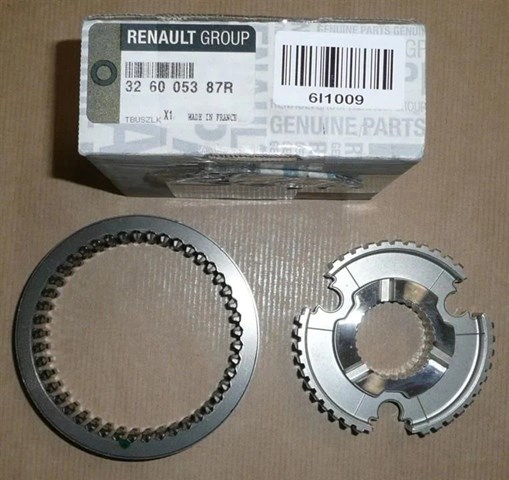 Муфта синхронізатора, зовнішня обойма 1/2-ї передачі 326005387R RENAULT