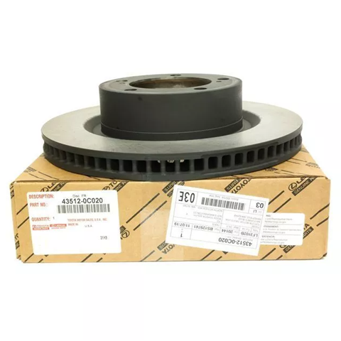 Диск гальмівний передній 435120C020 TOYOTA