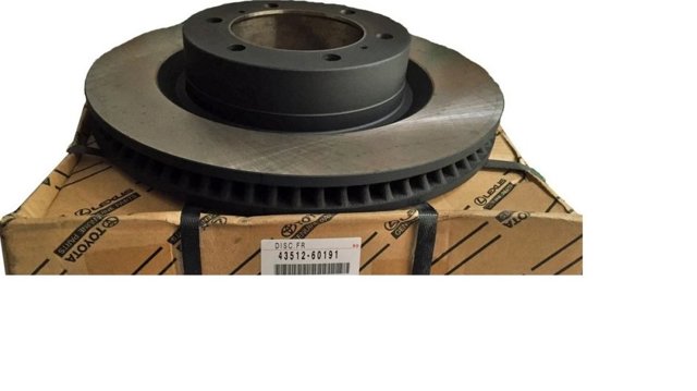 Гальмо дискове переднє 4351260191 TOYOTA