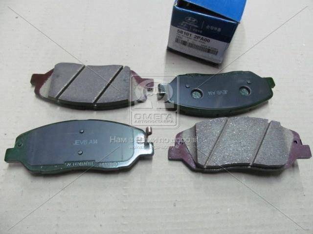 Тормозні колодки 581012PA00 HYUNDAI