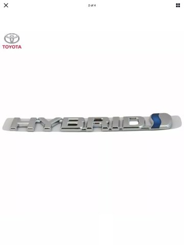 Емблема на кришку багажника, фірм.значок 7544542060 TOYOTA