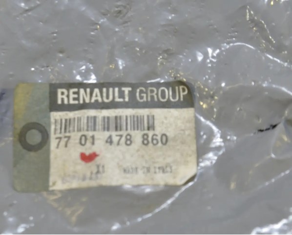 Болт головки блока циліндрів 7701478860 RENAULT