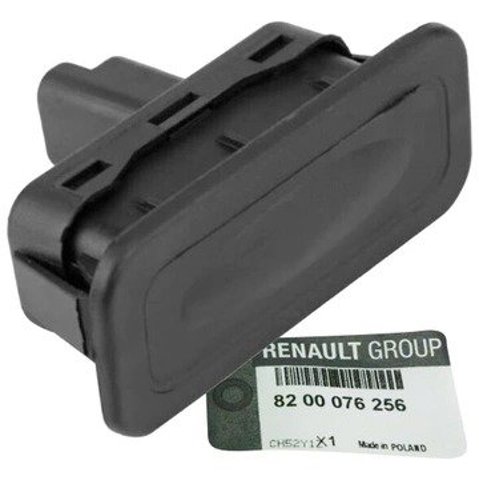 Кнопка приводу замка 3/5 дверей (ляди) / кришки багажника 8200076256 RENAULT