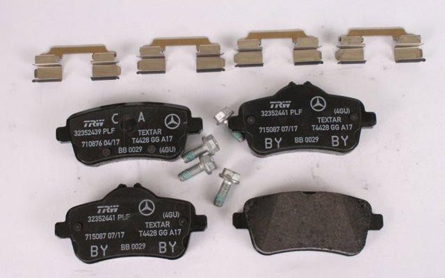 Колодки гальмові задні, дискові A0074209020 MERCEDES