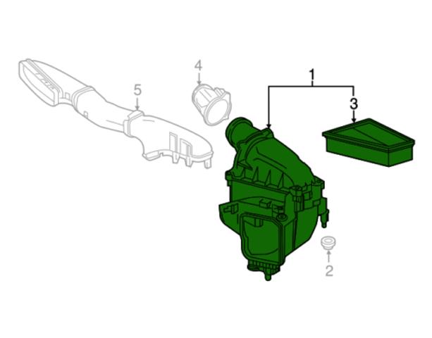 Коробка фільтра A270090060164 MERCEDES