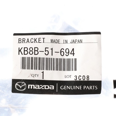 Кронштейн кріплення протитуманною фари, лівою KB8B51694 MAZDA