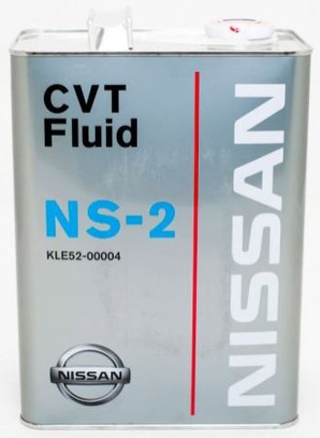 Масло трансмиссионное nissan cvt ns-2, 4л, можливий самовивіз KLE5200004