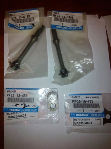 Болт кріплення форсунки RF2A13G18B MAZDA