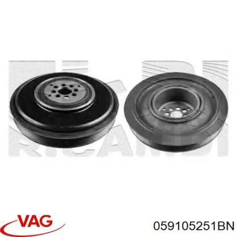 Демпферний шків колінвала 059105251BN VAG