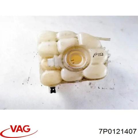 Бачок системи охолодження двигуна розширювальний 7P0121407 VAG