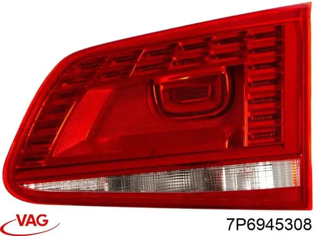 Ліхтар задній правий, внутрішній 7P6945308 VAG