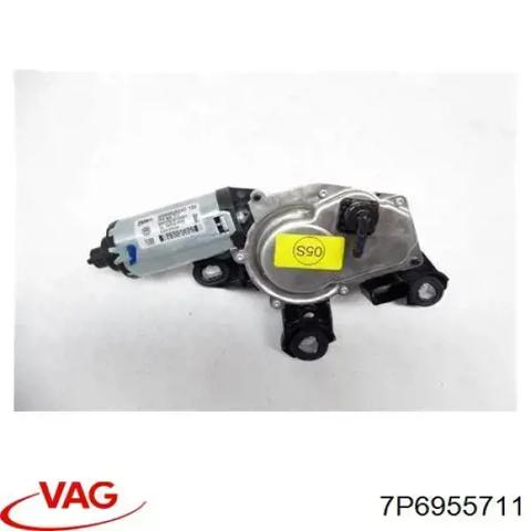 Моторчик заднього двірника 7P6955711 VAG