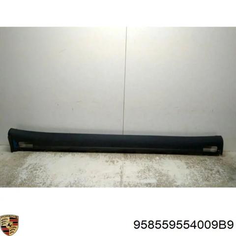 Накладка зовнішня (молдинг) порога, правий 958559554009B9 PORSCHE