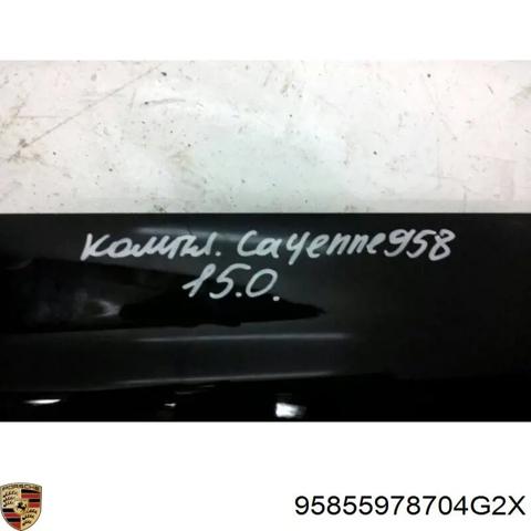 Молдинг передніх лівих дверей, нижній 95855978704G2X PORSCHE