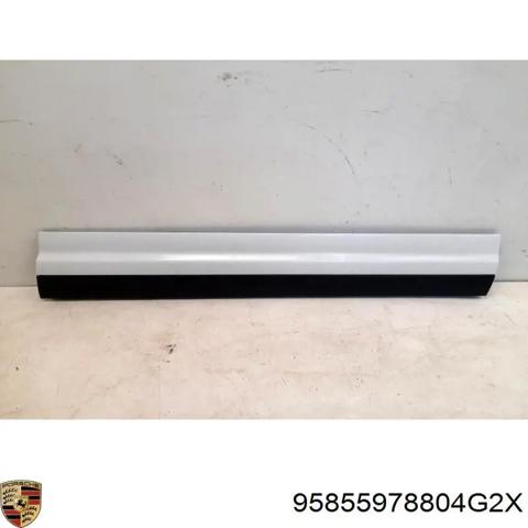 Молдинг передньої правої двері, нижній 95855978804G2X PORSCHE