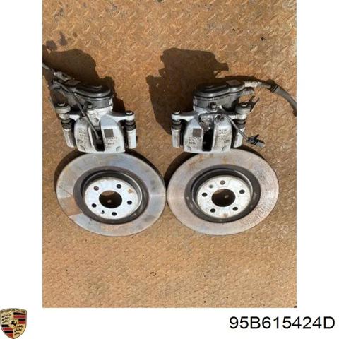 Супорт гальмівний задній правий 95B615424D PORSCHE