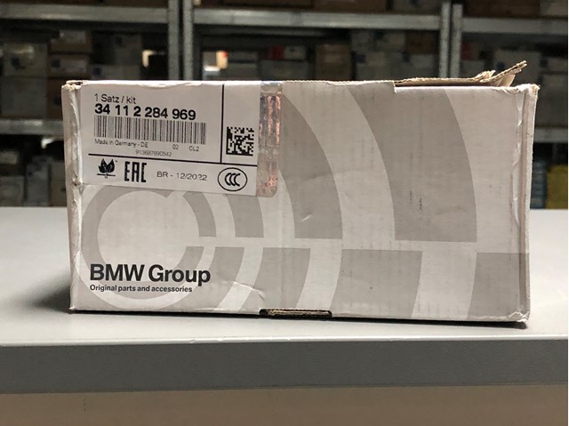 Гальмівні колодки 34112284969 BMW