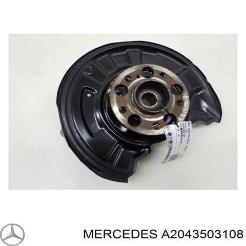 Цапфа - поворотний кулак задній, лівий A2043503108 MERCEDES