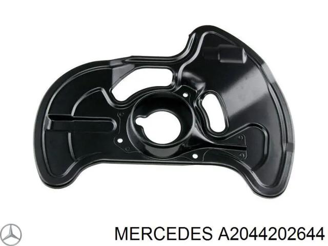 Захист гальмівного диска, переднього, правого A2044202644 MERCEDES