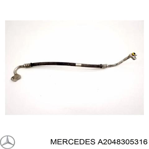 Шланг кондиціонера, від радіатора до випарника A2048305316 MERCEDES