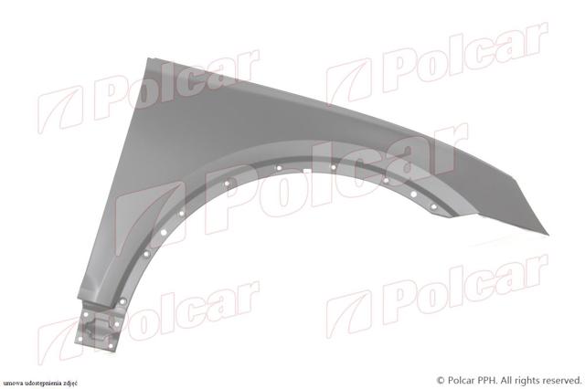 Переднє праве крило 13X402 POLCAR