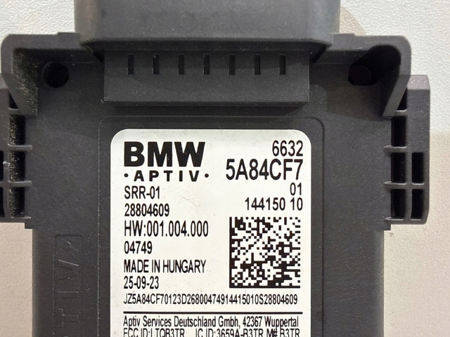 Датчик контролю мертвої зони, задній 5A84CF7 BMW