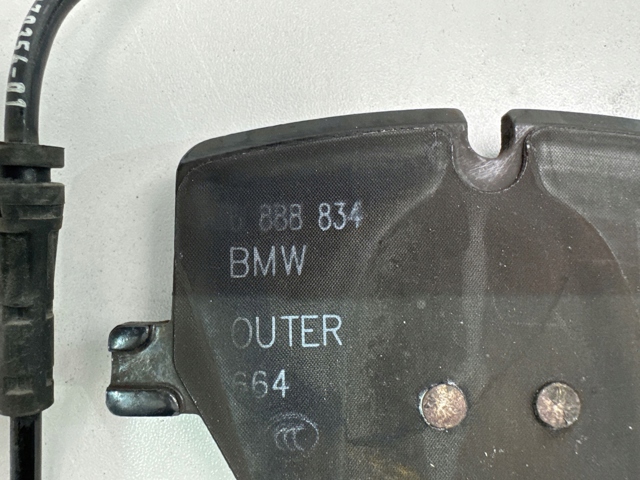 Колодки гальмівні передні, дискові 6884492 BMW