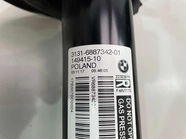 Стійка передня права 6887342 BMW