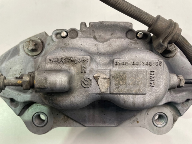 Супорт гальмівний, передній, правий 6891276 BMW