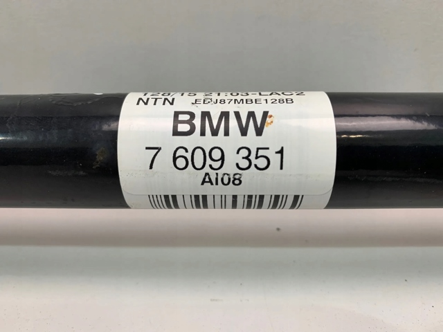 Піввісь задня, ліва 7609351 BMW