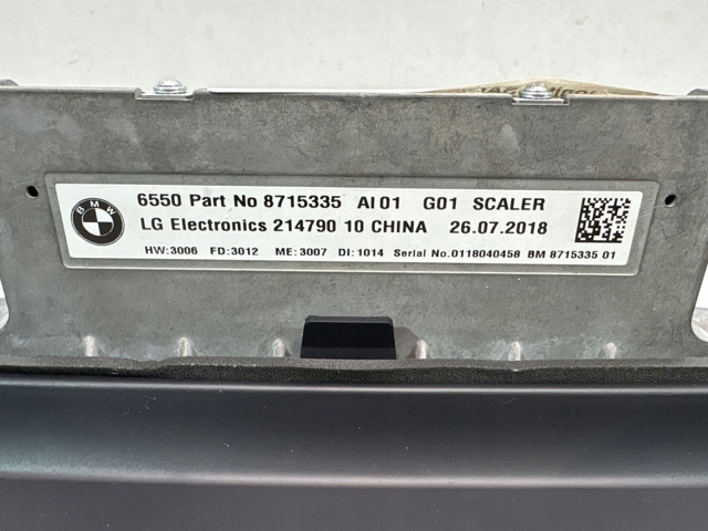 Дисплей бортового комп'ютера 8715335 BMW