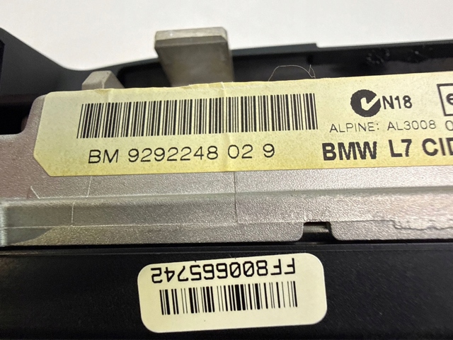 Дисплей багатофункціональний 9292248 BMW