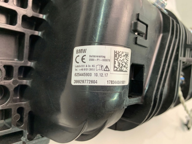 Подушка безпеки пасажира 9297726 BMW