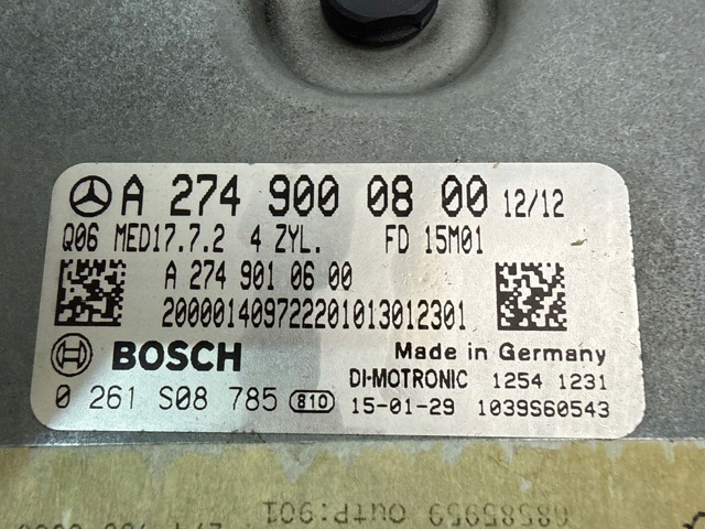Блок двигуна A2749000800 MERCEDES