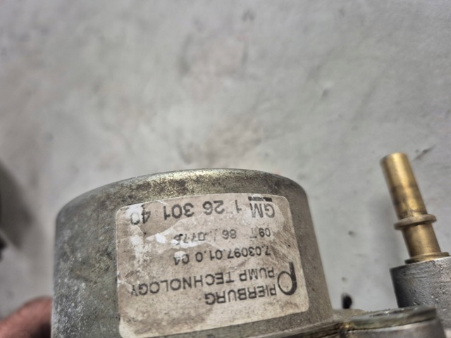 Насос вакуумний 12630140 OPEL