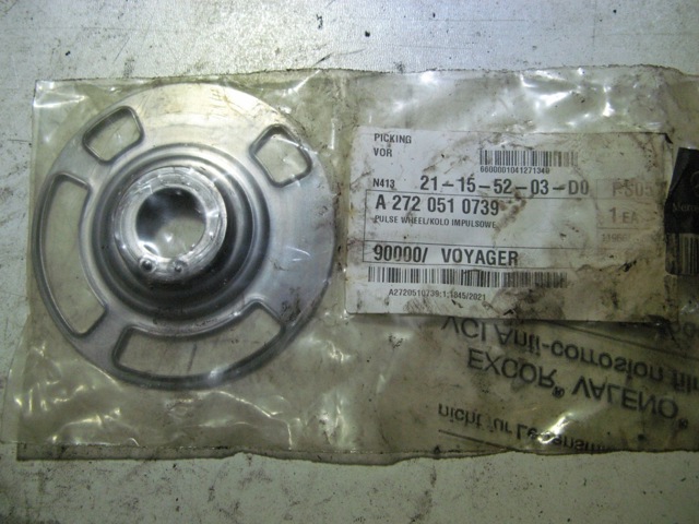 Імпульсне кільце датчика розподільного вала A2720510739 MERCEDES