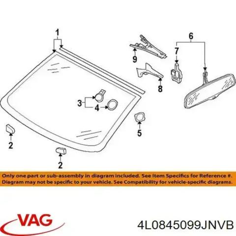 Переднє скло 4L0845099JNVB VAG