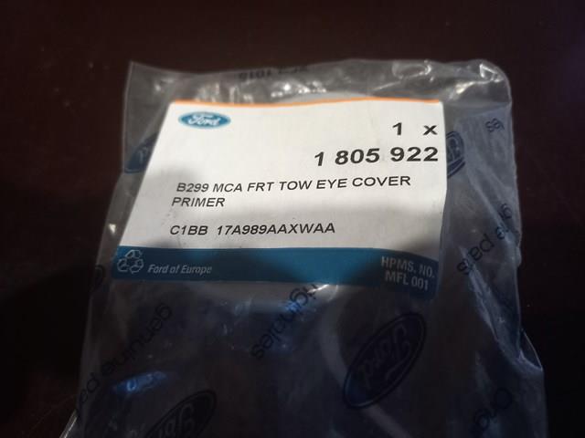 Заглушка бампера буксирувального гака, передня 1805922 FORD